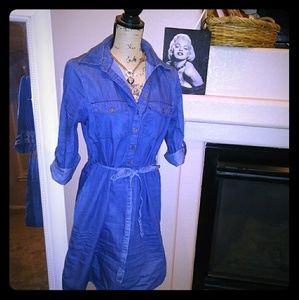 Denim dress